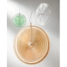 LED-pendellampe Ø45cm i glas og metal Jokey L Model