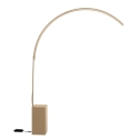 Biblio LED gulvlampe i metal, 215 cm, buet design Rabatter