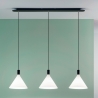 Klassisk loftlampe Vincent-LS med 3 lyskilder til køkken og stue Kampagne