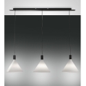 Klassisk loftlampe Vincent-LS med 3 lyskilder til køkken og stue Tilbud