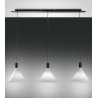 Klassisk loftlampe Vincent-LS med 3 lyskilder til køkken og stue Tilbud