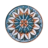 Sæt med 4 pizzatallerkener/serveringstallerkener i porcelæn Ø 33cm Le Maioliche På Tilbud