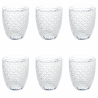 Sæt med 6 vandglas 325 ml i transparent glas Castle Kampagne