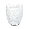 Sæt med 6 vandglas 325 ml i transparent glas Castle På Tilbud