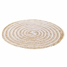 Sæt med 6 runde dækkeservietter i flettet strå Ø38cm Spiral Stone Omkostninger