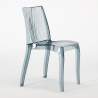 Titanium hvid cafebord sæt: 2 Dune gennemsigtig stole og 70cm kvadratisk bord Rabatter
