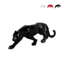 Lakeret resin skulptur moderne panther low poly Kari-L statue Kampagne