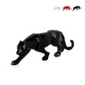 Lakeret resin skulptur moderne panther low poly Kari-L statue Kampagne