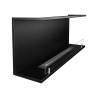 Bioethanol indbygningspejs med åben 3-sidet design biocamin 120x50 Trevi 120 Rabatter