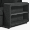 Sovesofa med 3 pladser med opbevaringspude, USB-C og bogreol Civis 