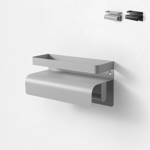 Køkkenhylde med moderne metalpapirholder Gef Kampagne