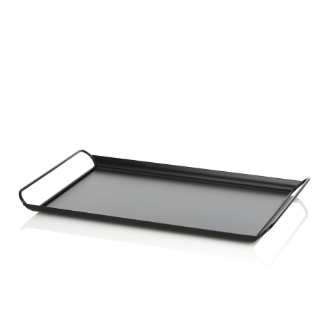 Sort metal serveringsbakke Thomas Kampagne