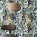 Kreativ tapet med blomstermotiv Arts and Craft Vittoriana På Tilbud