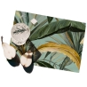 Sæt med 2 botaniske dækkeservietter 42x30 cm, Foresta Verde design Kampagne