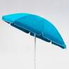 Capri letvægts parasol af stål på 200cm til stranden med vippemekanisme Billig