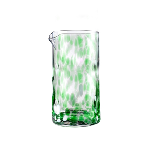 Kande vand 0,5l i glas farve grøn 15cm Carnaval Kampagne