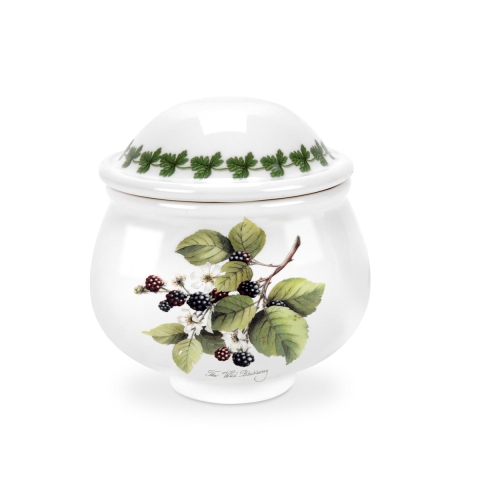 Zukkerskål i porcelæn med låg Portmeirion Pomona Kampagne