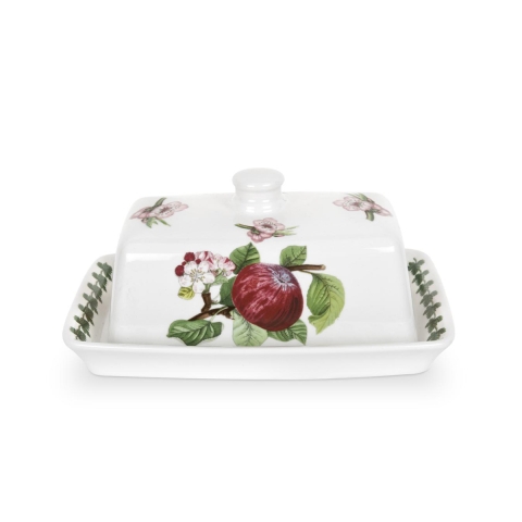 Porcelæns smørskål med låg Portmeirion Pomona Kampagne
