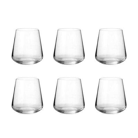 Sæt 6 glas D.O.F. bord bar restaurant køkken 400ml Siesta Kampagne