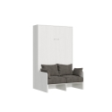 Udtræksseng en halvandenmands 120x190cm med sofa Sofà Kentaro På Tilbud