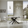 Udtrækbart spisebord til 12 personer i moderne design 90×180-284 Volantis Omkostninger