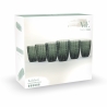 Set 6 bicchieri da tavola per acqua design esotico 300ml Kahalari Tilbud