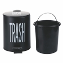Papirkurv med pedal og udtagelig spand på 3l Trash Bigismore På Tilbud