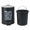 Papirkurv med pedal og udtagelig spand på 3l Trash Bigismore På Tilbud
