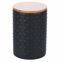 Sæt med 3 køkkenkrukker i keramik med låg Shade of Shape Geometrie Egenskaber