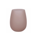 Sæt 6 glas i glas iseffekt 600ml Happy Hour Chocolate Tilbud