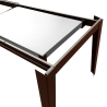Moderne udvideligt spisebord 90x160-400 marmoreffekt Harper Model