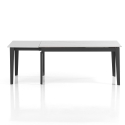 Moderne udvideligt spisebord 90x160-400 marmoreffekt Harper Rabatter