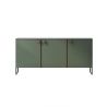 Skænk til stue/køkken med tre låger 184x40x90cm moderne design Madrid Tilbud