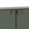 Skænk til stue/køkken med tre låger 184x40x90cm moderne design Madrid Udvalg