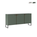 Skænk til stue/køkken med tre låger 184x40x90cm moderne design Madrid Kampagne