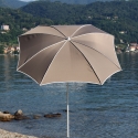 UV 50+ Vindbestandig Parasol til Strand, Have, Hav og Pool Malta Køb