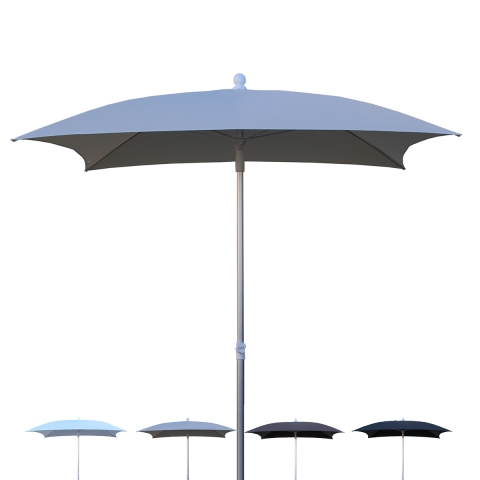 Professionel kvadratisk parasol til terrasse, have og pool Superalux Kampagne