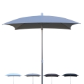 Professionel kvadratisk parasol til terrasse, have og pool Superalux Kampagne