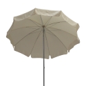 Udendørs parasol til have, terrasse og altan Ø240 cm Novara 114 Rabatter
