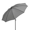 Moderne haveparasol Ø200cm til udendørs terrasse Border 