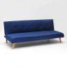 Larimar 2 personers sofa futon sovesofa stof til stue og gæsteværelse Egenskaber