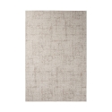 Moderne stuegulvtæppe 200x290cm i hør polyester grå Azra Kampagne