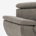 Moderne sovesofa med chaiselong, opbevaring til venstre, Vera - 3-personers Mål