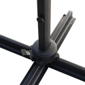 Deluxe roterbar parasol med sidearm 3x4 til haven Rabatter