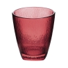 Sæt med 6 farverige vandglas 330 ml i glas Color Udsalg