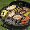 Rund kulgrill i stål med låg og hjul Torka Rabatter