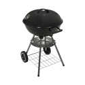Rund kulgrill i stål med låg og hjul Torka Udvalg