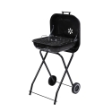 Kulgrill med hjul og låg 49x83x47cm Toska Kampagne