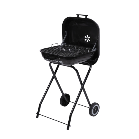 Kulgrill med hjul og låg 49x83x47cm Toska Kampagne