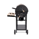 Kulgrill med låg, hjul og 2 træhylder Matambre Udsalg